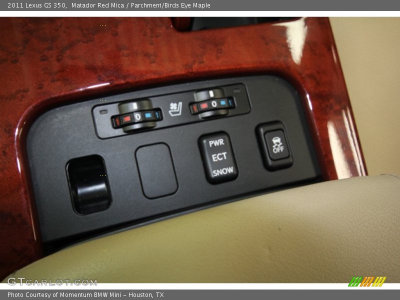 Matador Red Mica / Parchment/Birds Eye Maple 2011 Lexus GS 350