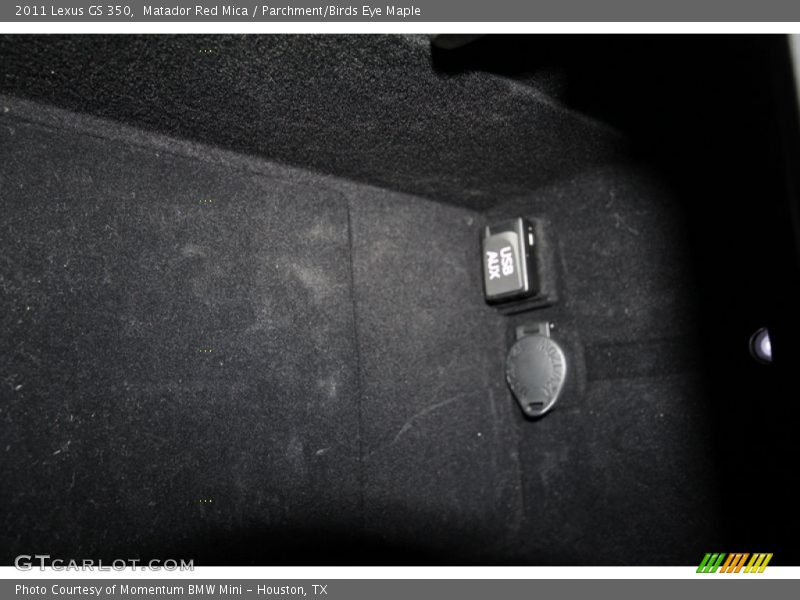 Matador Red Mica / Parchment/Birds Eye Maple 2011 Lexus GS 350