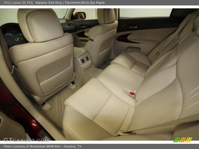 Matador Red Mica / Parchment/Birds Eye Maple 2011 Lexus GS 350