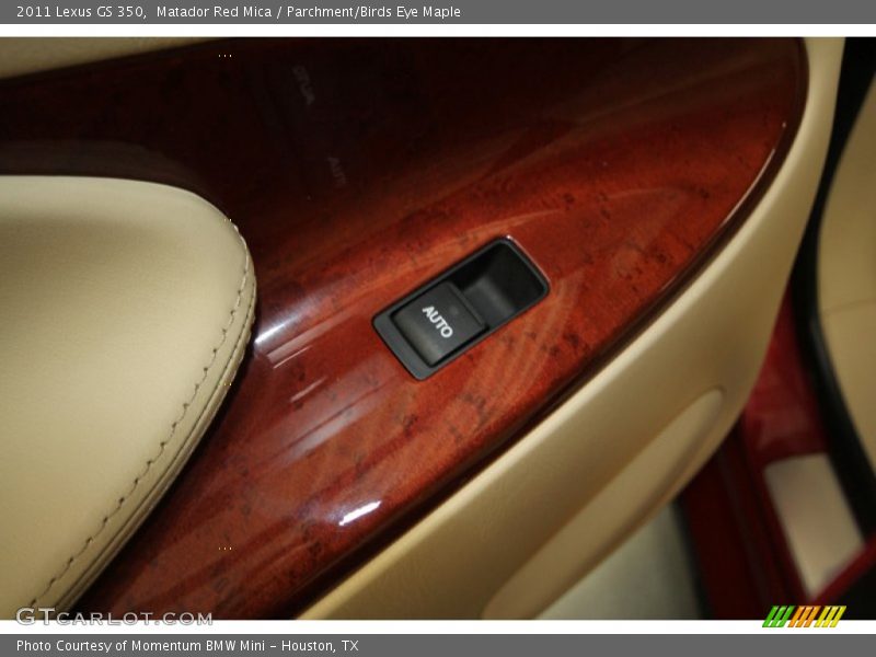 Matador Red Mica / Parchment/Birds Eye Maple 2011 Lexus GS 350