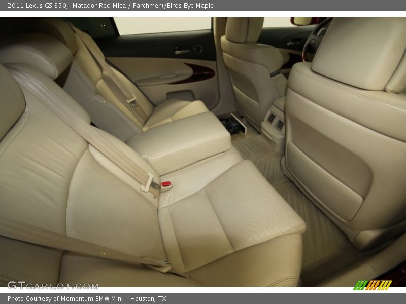Matador Red Mica / Parchment/Birds Eye Maple 2011 Lexus GS 350
