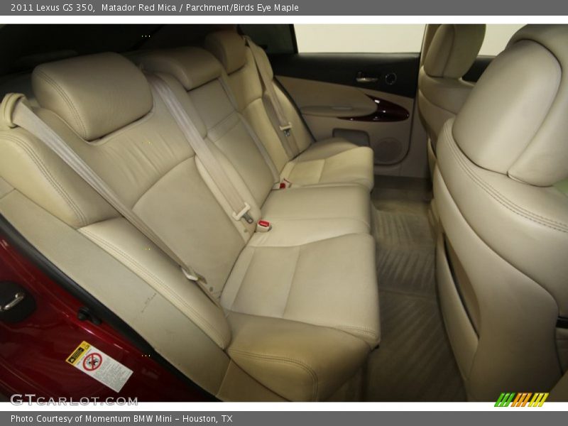 Matador Red Mica / Parchment/Birds Eye Maple 2011 Lexus GS 350