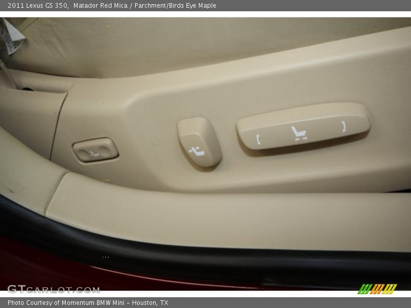 Matador Red Mica / Parchment/Birds Eye Maple 2011 Lexus GS 350