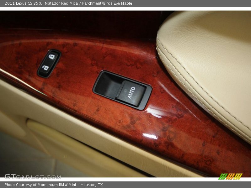 Matador Red Mica / Parchment/Birds Eye Maple 2011 Lexus GS 350