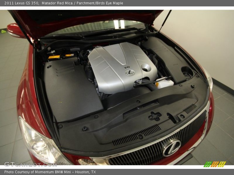 Matador Red Mica / Parchment/Birds Eye Maple 2011 Lexus GS 350
