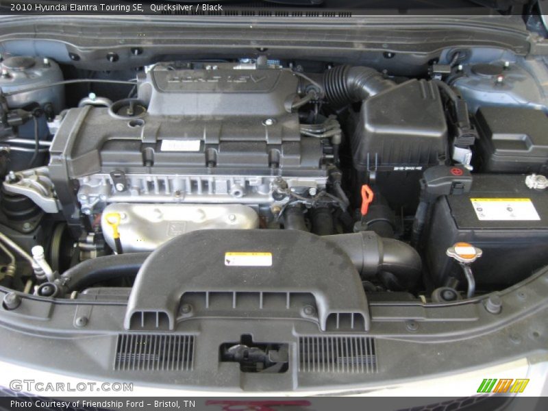 Quicksilver / Black 2010 Hyundai Elantra Touring SE