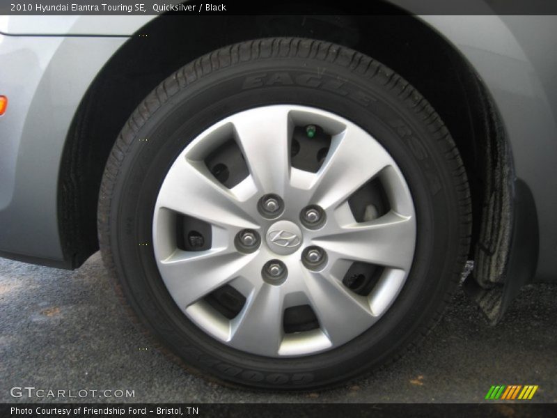 Quicksilver / Black 2010 Hyundai Elantra Touring SE