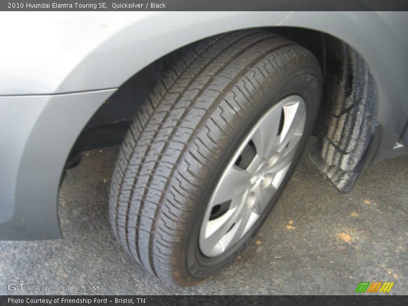 Quicksilver / Black 2010 Hyundai Elantra Touring SE