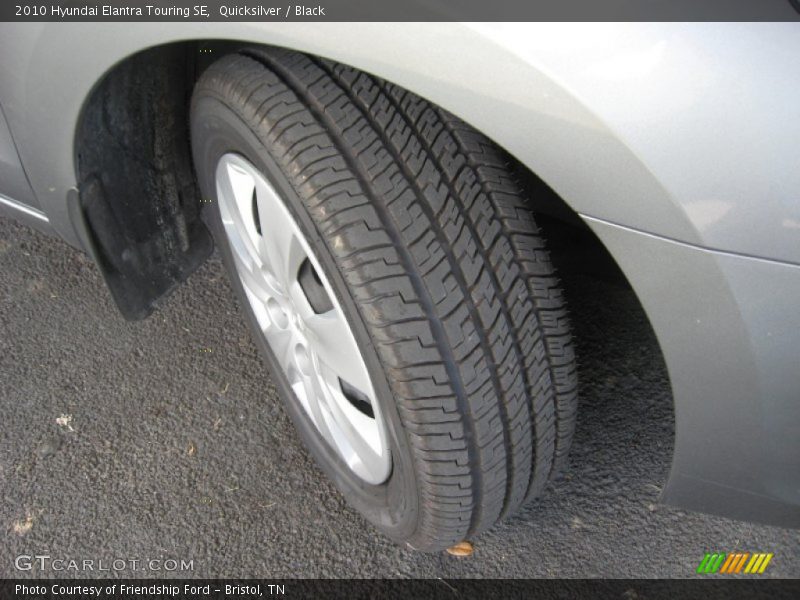 Quicksilver / Black 2010 Hyundai Elantra Touring SE