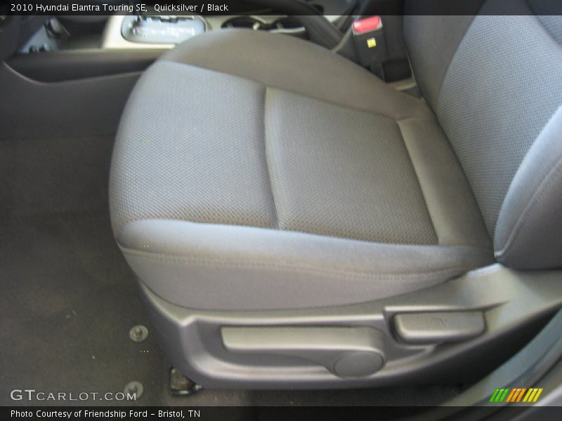 Quicksilver / Black 2010 Hyundai Elantra Touring SE