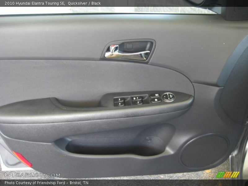 Quicksilver / Black 2010 Hyundai Elantra Touring SE