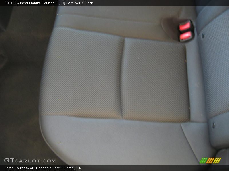 Quicksilver / Black 2010 Hyundai Elantra Touring SE