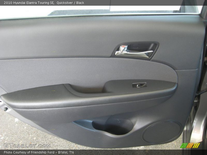 Quicksilver / Black 2010 Hyundai Elantra Touring SE
