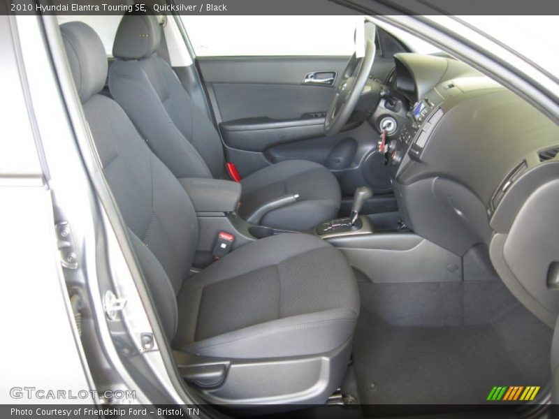 Quicksilver / Black 2010 Hyundai Elantra Touring SE