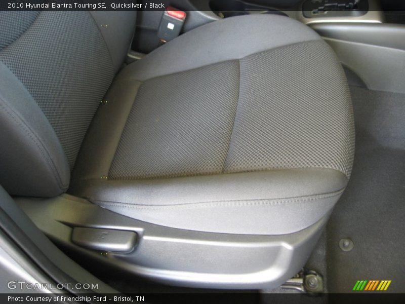 Quicksilver / Black 2010 Hyundai Elantra Touring SE