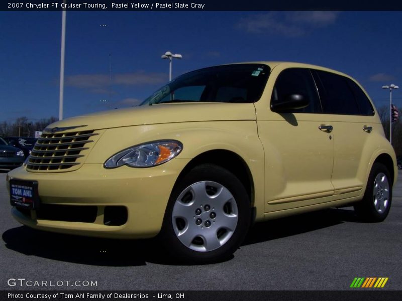 Pastel Yellow / Pastel Slate Gray 2007 Chrysler PT Cruiser Touring