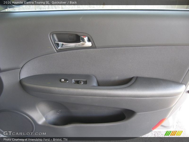Quicksilver / Black 2010 Hyundai Elantra Touring SE