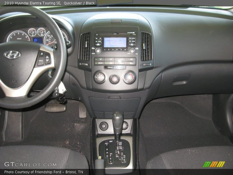 Quicksilver / Black 2010 Hyundai Elantra Touring SE