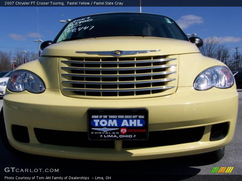 Pastel Yellow / Pastel Slate Gray 2007 Chrysler PT Cruiser Touring