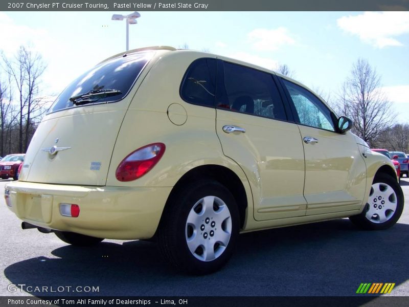 Pastel Yellow / Pastel Slate Gray 2007 Chrysler PT Cruiser Touring