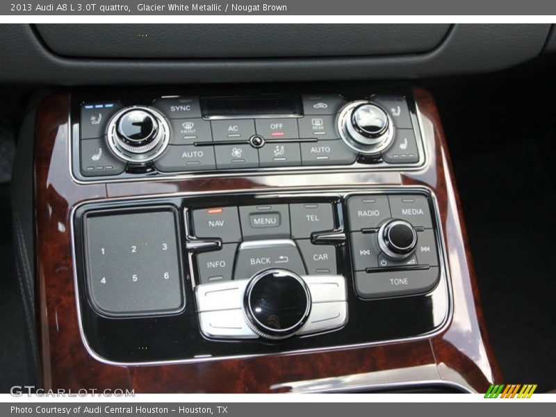 Controls of 2013 A8 L 3.0T quattro