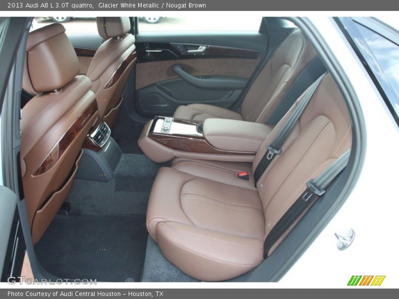 Rear Seat of 2013 A8 L 3.0T quattro