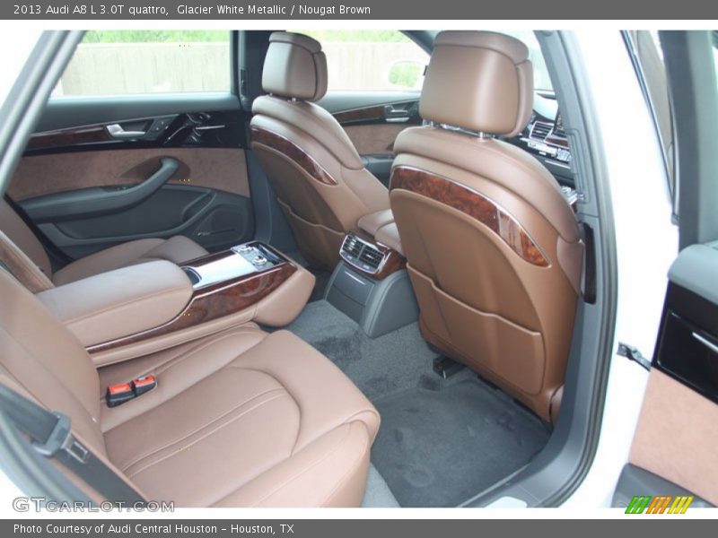  2013 A8 L 3.0T quattro Nougat Brown Interior