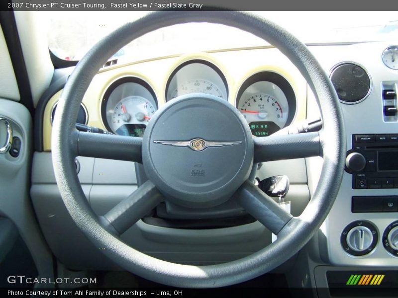 Pastel Yellow / Pastel Slate Gray 2007 Chrysler PT Cruiser Touring
