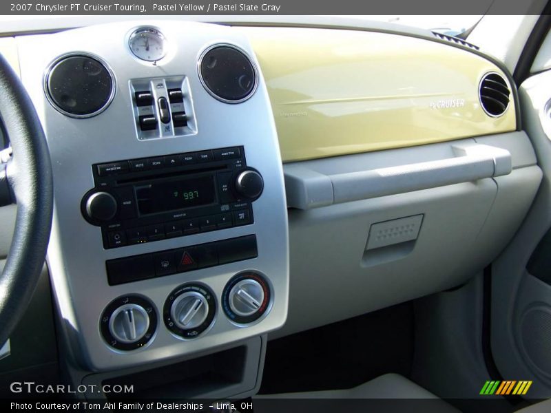 Pastel Yellow / Pastel Slate Gray 2007 Chrysler PT Cruiser Touring