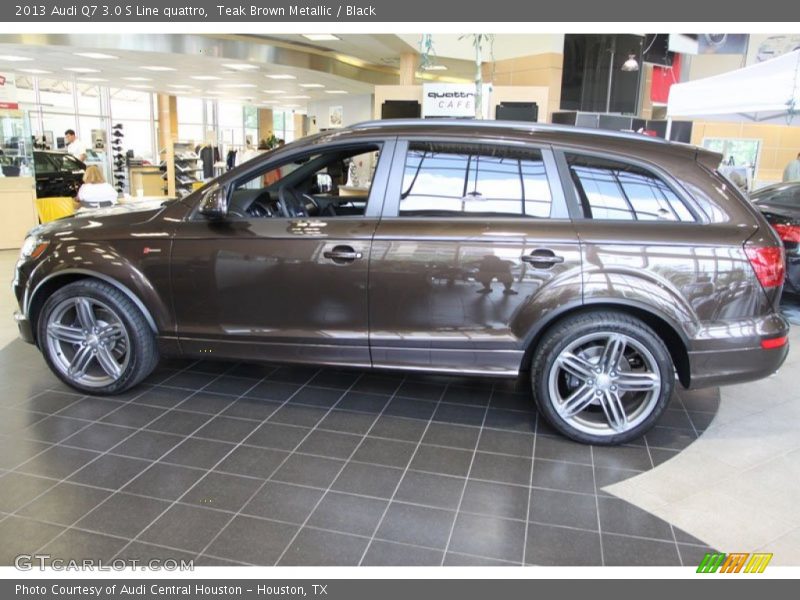  2013 Q7 3.0 S Line quattro Teak Brown Metallic