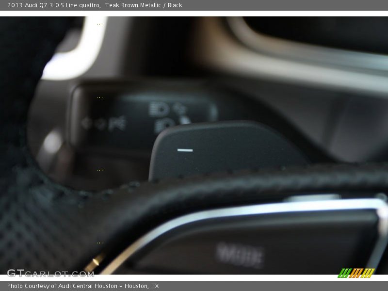 Teak Brown Metallic / Black 2013 Audi Q7 3.0 S Line quattro