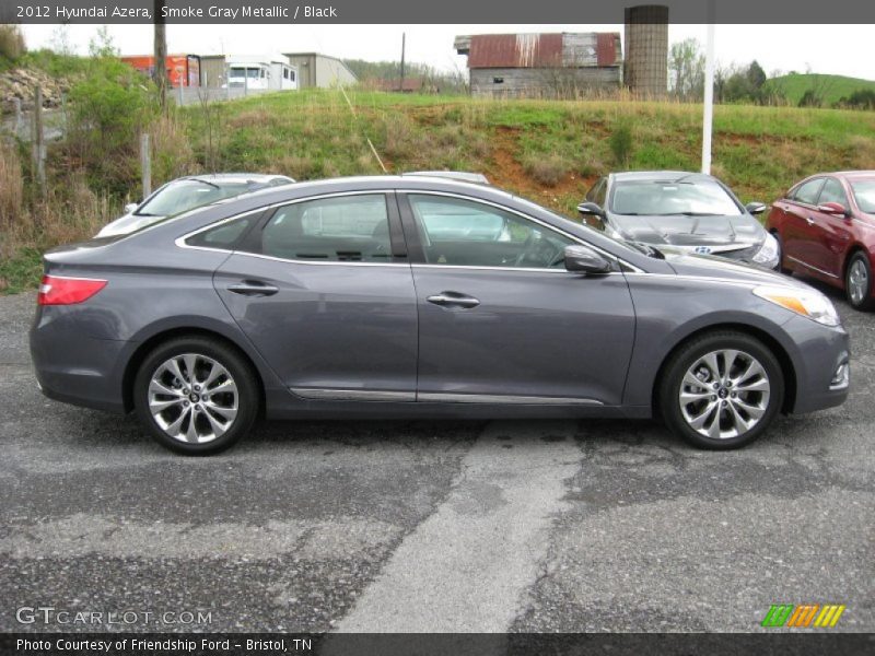 Smoke Gray Metallic / Black 2012 Hyundai Azera