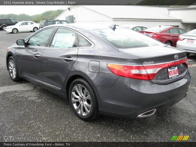Smoke Gray Metallic / Black 2012 Hyundai Azera