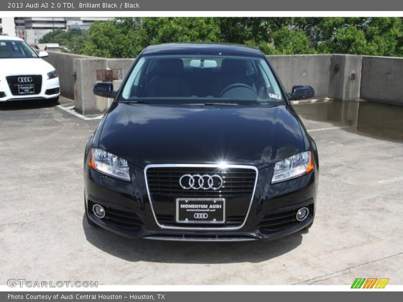 Brilliant Black / Black 2013 Audi A3 2.0 TDI