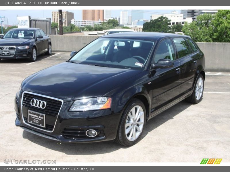 Brilliant Black / Black 2013 Audi A3 2.0 TDI