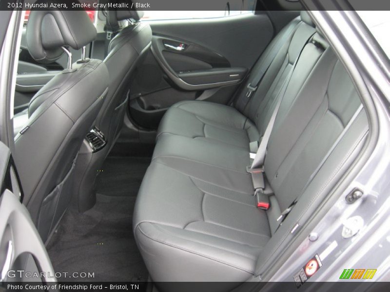 Smoke Gray Metallic / Black 2012 Hyundai Azera