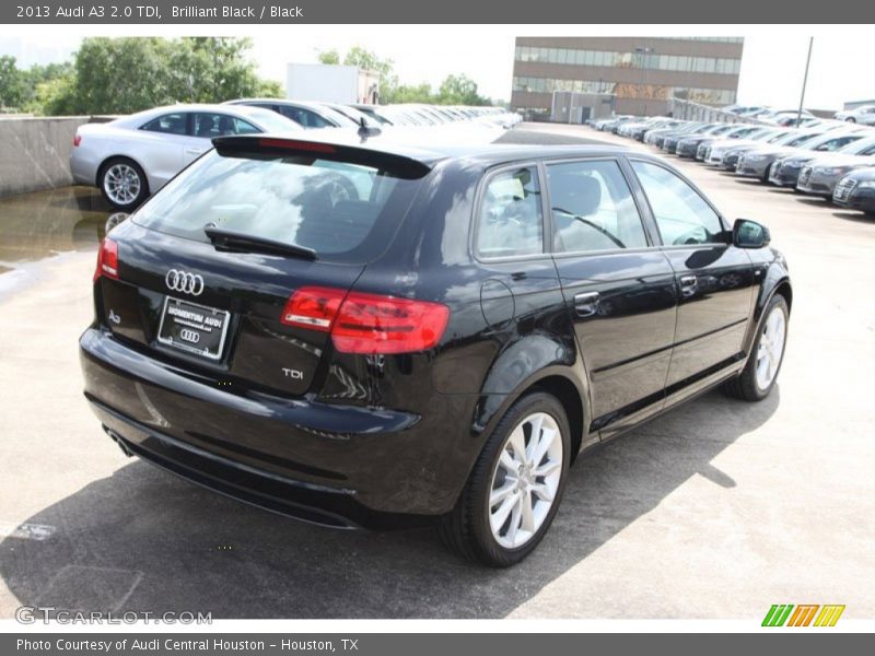 Brilliant Black / Black 2013 Audi A3 2.0 TDI