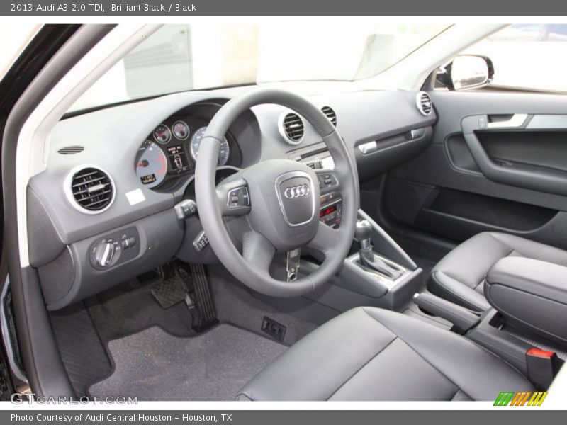 Black Interior - 2013 A3 2.0 TDI 