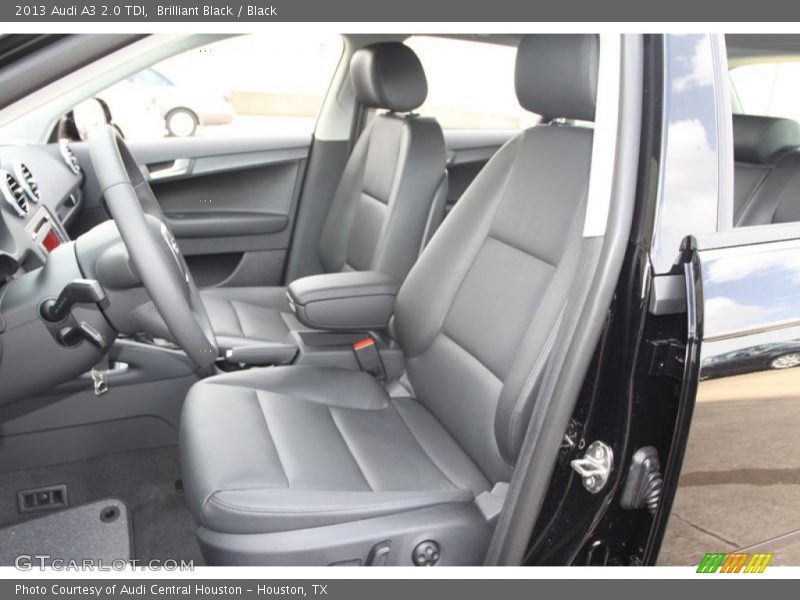 Front Seat of 2013 A3 2.0 TDI