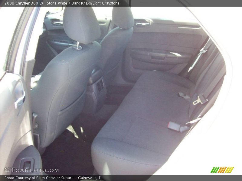 Stone White / Dark Khaki/Light Graystone 2008 Chrysler 300 LX