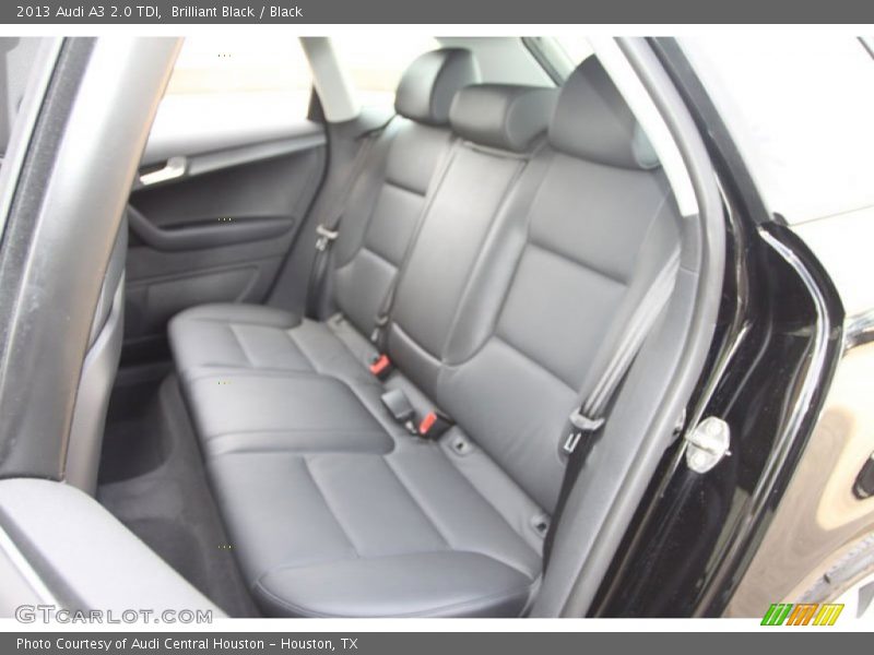 Rear Seat of 2013 A3 2.0 TDI