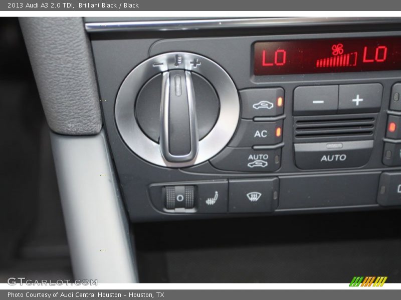 Brilliant Black / Black 2013 Audi A3 2.0 TDI