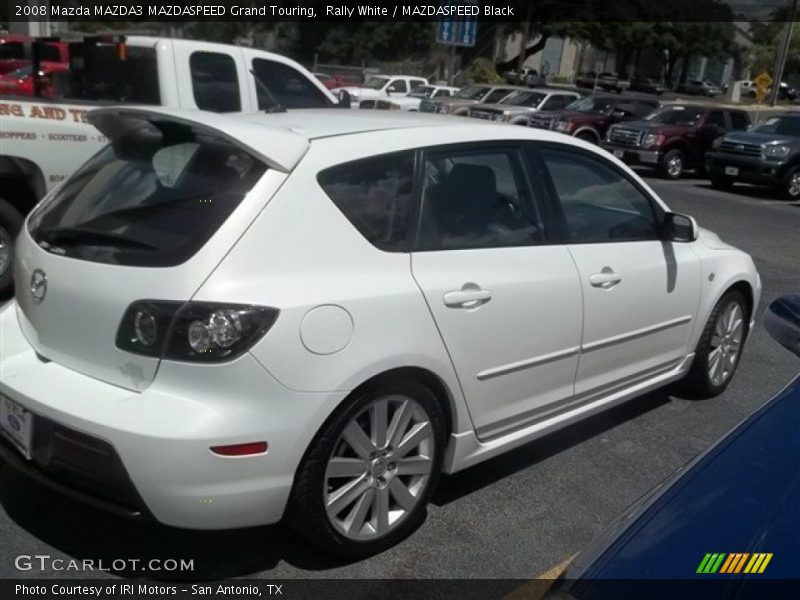 Rally White / MAZDASPEED Black 2008 Mazda MAZDA3 MAZDASPEED Grand Touring