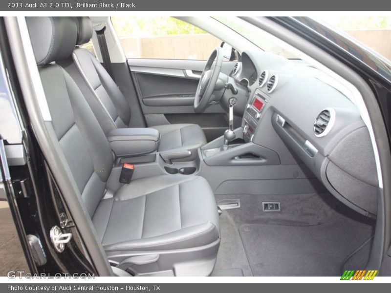 Brilliant Black / Black 2013 Audi A3 2.0 TDI