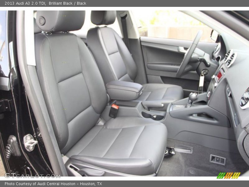 Brilliant Black / Black 2013 Audi A3 2.0 TDI