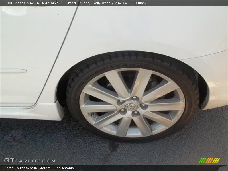 Rally White / MAZDASPEED Black 2008 Mazda MAZDA3 MAZDASPEED Grand Touring