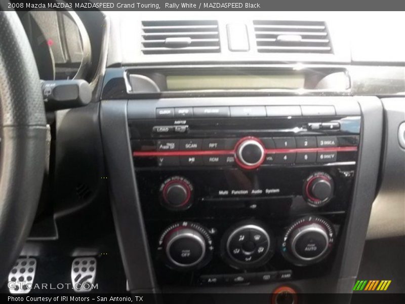 Rally White / MAZDASPEED Black 2008 Mazda MAZDA3 MAZDASPEED Grand Touring