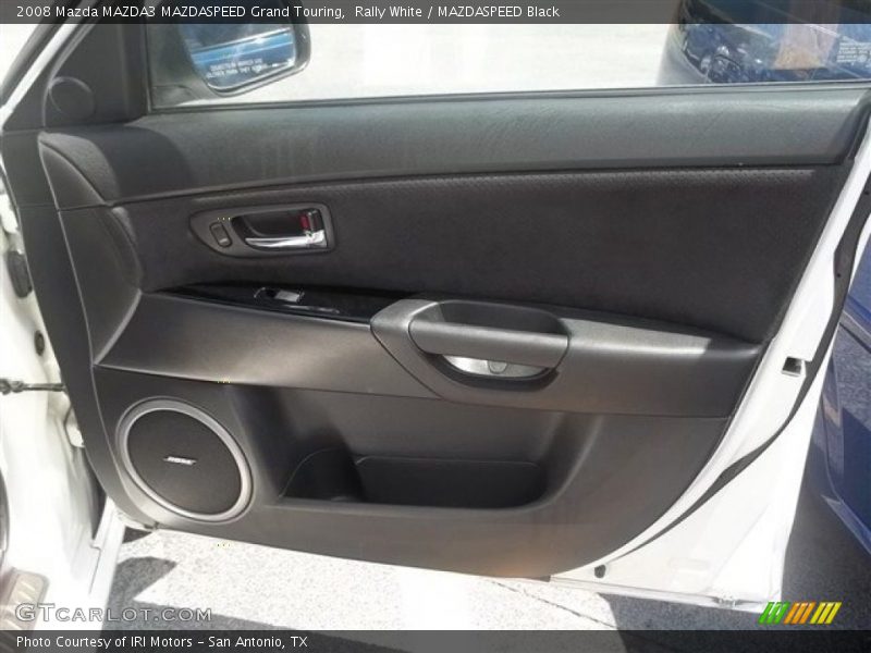 Rally White / MAZDASPEED Black 2008 Mazda MAZDA3 MAZDASPEED Grand Touring