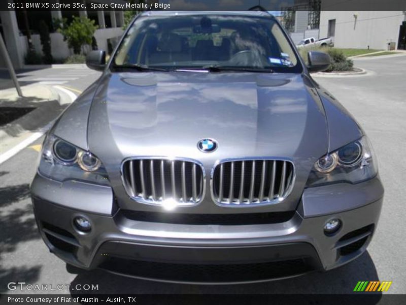 Space Gray Metallic / Beige 2011 BMW X5 xDrive 35d