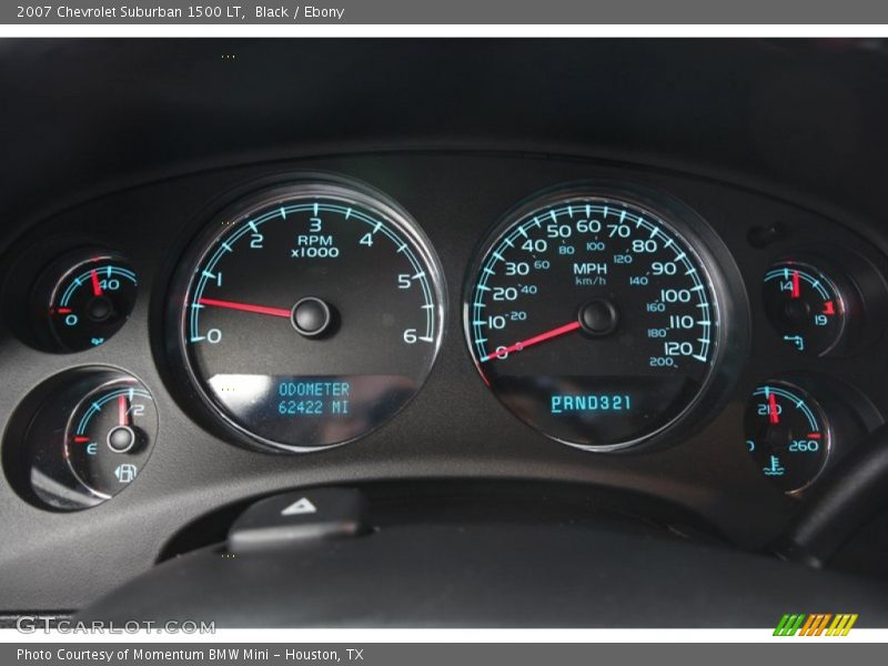 Black / Ebony 2007 Chevrolet Suburban 1500 LT